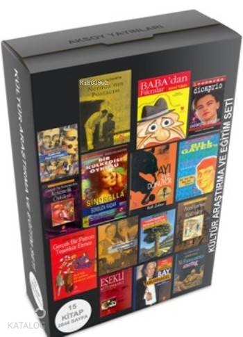 Kültür Araştırma Ve Eğitim Seti (15 Kitap) | Kolektif | Aksoy Yayıncıl