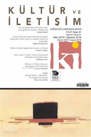Kültür ve İletişim Sayı: 41