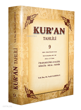 Kur`an Tahlili 9. Cilt