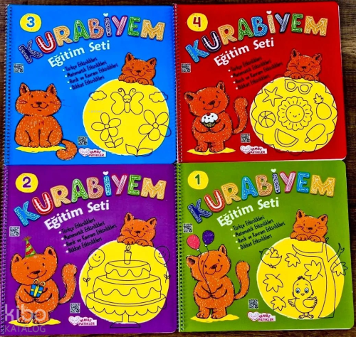 Kurabiyem Eğitim Seti (4 Kitap) | Kolektif | Pembe Patikler