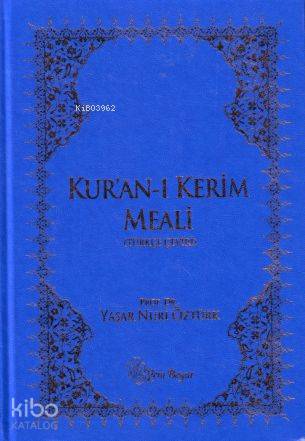 Kuran-ı Kerim Meali (Büyük Puntolu)