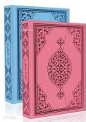 Kur'an-ı Kerim Pembe ve Mavi Orta Boy