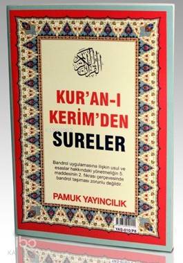 Kuranı Kerimden Sureler (Yas-010, Orta Boy, Arapça)