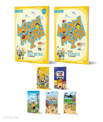 Kurmay - 2. Sınıf Englısh Practıce Book + More & More -  Englısh