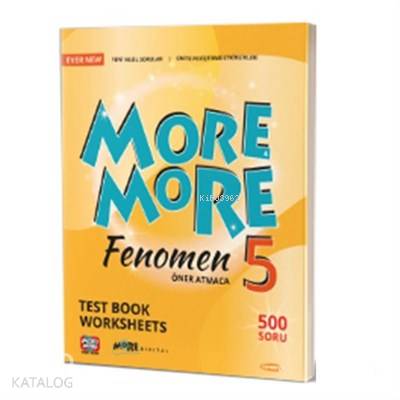 Kurmay Yayınevi 5.Sınıf More & More Englısh Fenomen Test Book | Kolekt