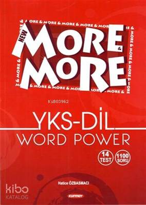Kurmay Yayınevi Hazırlık YKS-DİL New More & More Eng. Wordpower