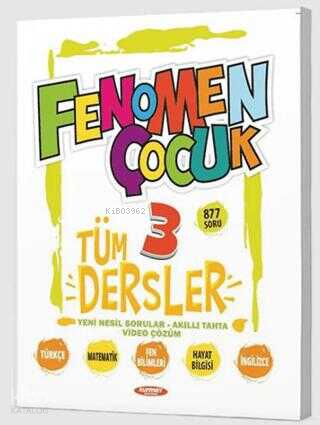 Kurmay Yayınları Fenomen Çocuk 3. Sınıf Tüm Dersler | Kolektif | Kurma