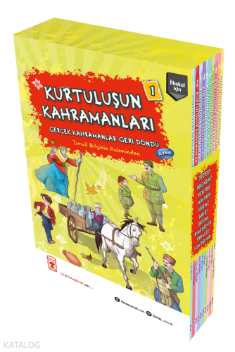 Kurtuluşun Kahramanları 1 (10 Kitap, Set)