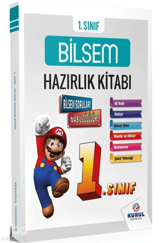 Kurul Yayıncılık 1.Sınıf Bilsem Hazırlık Kitabı
