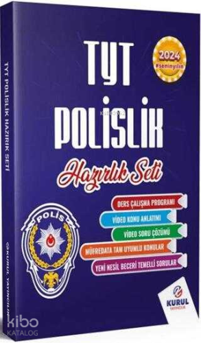 Kurul Yayıncılık 2024 TYT Polislik (PMYO) Konu Anlatımlı Hazırlık Seti