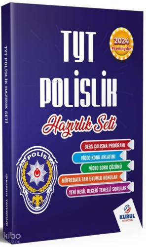 Kurul Yayıncılık TYT Polislik PMYO Tüm Dersler Konu Anlatımlı Hazırlık Seti