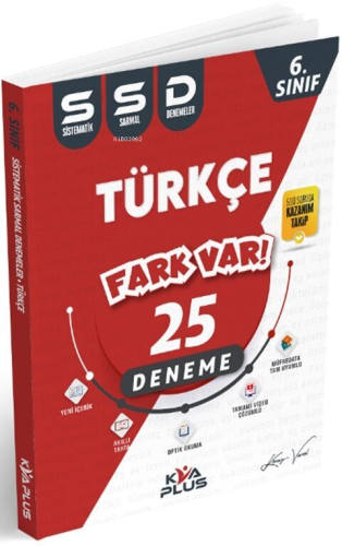 KVA Yayınları 6. Sınıf Türkçe Fark Var 25 Deneme | Kolektif | Koray Va