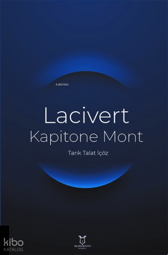 Lacivert Kapitone Mont