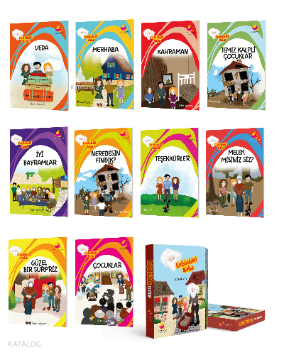 Leblebici Baba Hikaye Seti (10 Kitap + Değerlendirme Soruları)