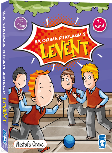 Levent İlk Okuma Kitaplarım 2 - Set (10 Kitap) | Mustafa Orakçı | Tima