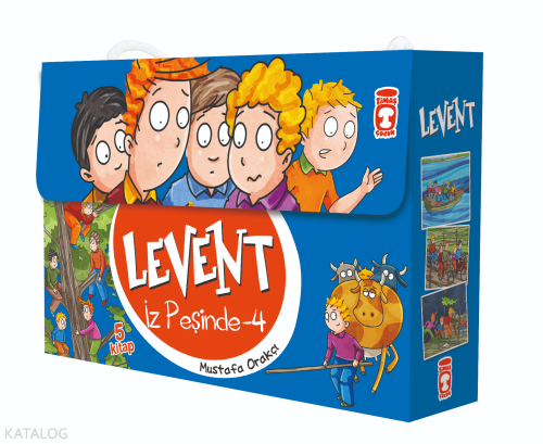 Levent İz Peşinde 4 Seti (5 Kitap); İz Peşinde 4