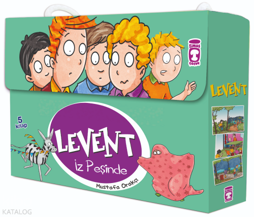 Levent İz Peşinde Set (5 Kitap)