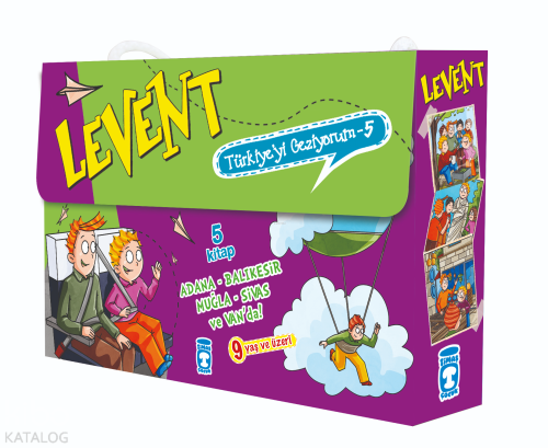 Levent Türkiye'yi Geziyorum - 5 Set; (5 Kitap)