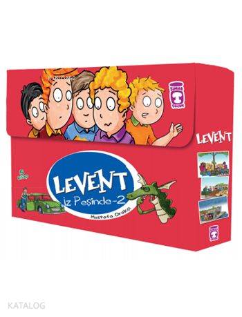 Levent ve Tayfası İz Peşinde 2 (5 Kitap)