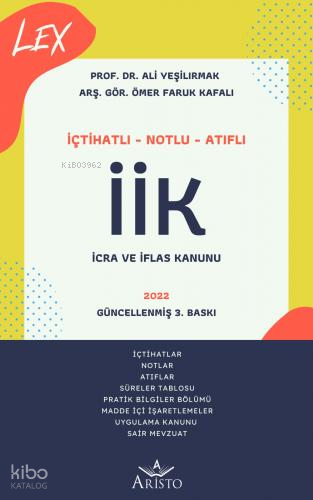 LEX İcra ve İflas Kanunu (İİK)