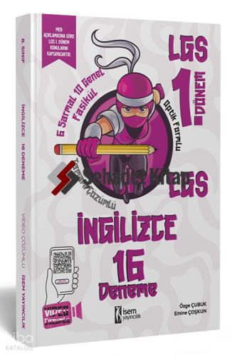 LGS 1. Dönem İngilizce 16 Branş Deneme