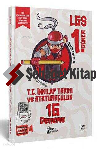 LGS 1. Dönem İnkılap Tarihi 16 Branş Deneme