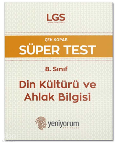 LGS Çek Kopar Süper Test 8. Sınıf Din Kültürü ve Ahlak Bilgisi | Kolek