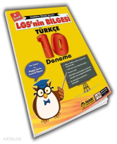 LGSnin Bilgesi Türkçe 10 Deneme | Kolektif | Tasarı Eğitim Yayınları