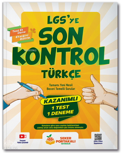 LGS'ye Son Kontrol Türkçe Şeker Portakalı