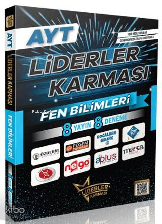 Liderler Karması AYT Fen Bilimleri Denemeleri - 8 Yayın 8 Deneme | Kol