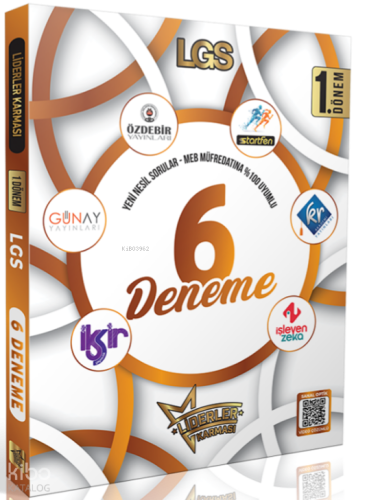 Liderler Karması LGS 1.Dönem 6 Genel Deneme Seti