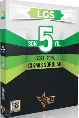 Liderler Karması LGS Son 5 Yıl Çıkmış Sorular | Kolektif | Liderler Ka