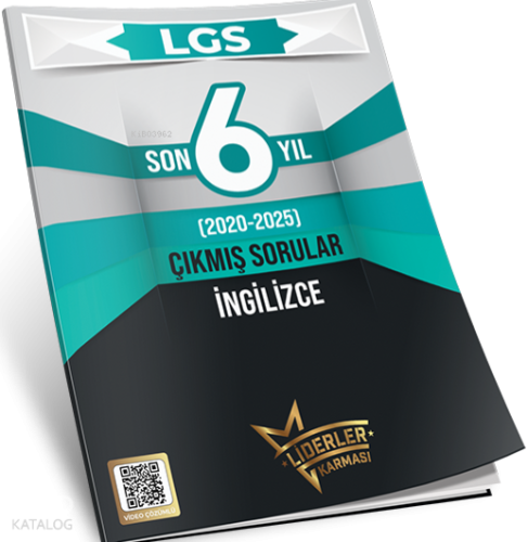 Liderler Karması LGS Son 6 Yıl Çıkmış Sorular İngilizce Denemeleri | K