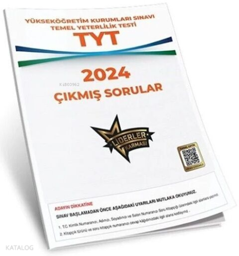 Liderler Karması Tyt Çıkmış Sorular 2024 | Kolektif | Liderler Karması