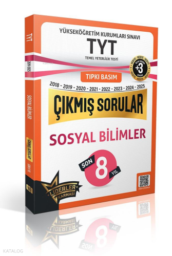 Liderler Karması TYT Sosyal Bilimler Son 8 Yıl Çıkmış Sorular +3 ÖSYM 