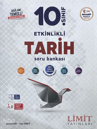 Limit 10. Sınıf Etkinlikli Tarih Soru Bankası