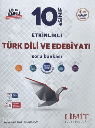 Limit 10. Sınıf Etkinlikli Türk Dili ve Edebiyatı Soru Bankası