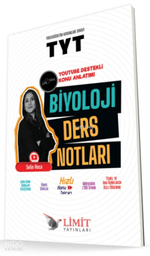 Limit 2026 TYT Biyoloji Ders Notları | Kolektif | LMT Limit Yayınları