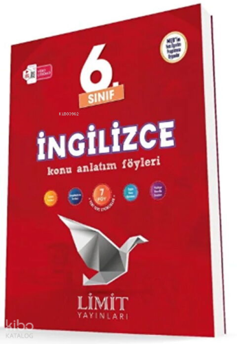 Limit 6. Sınıf İngilizce Konu Anlatım Föyleri | Kolektif | LMT Limit Y