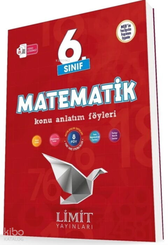 Limit 6. Sınıf Matematik Konu Anlatım Föyleri | Kolektif | LMT Limit Y