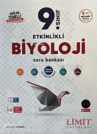 Limit 9. Sınıf Biyoloji Soru Bankası