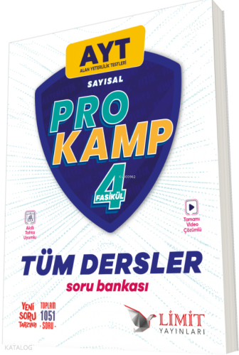 Limit AYT Sayısal Prokamp Tüm Dersler Soru Bankası | Kolektif | LMT Li