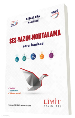 Limit Ses-Yazım-Noktalama Soru Bankası | Kolektif | LMT Limit Yayınlar