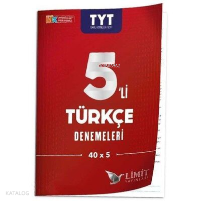 Limit Tyt 5' Li Türkçe Denemeleri