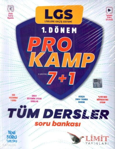 Limit Yayınları LGS Prokamp Tüm Dersler Soru Bankası | Kolektif | LMT 