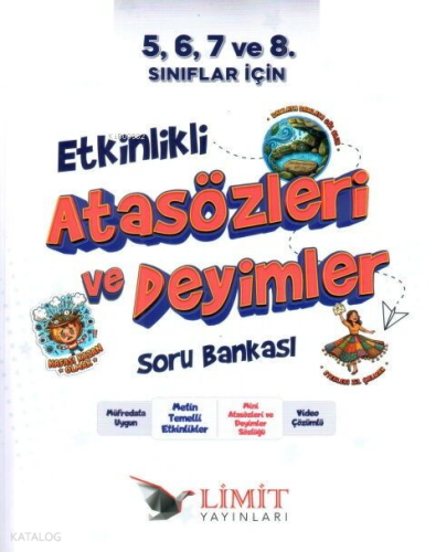 Limit Yayınları Ortaokullar İçin Etkinlikli Atasözleri ve Deyimler Sor