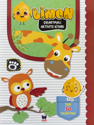 Limon Çıkarmalı Aktivite Kitabı