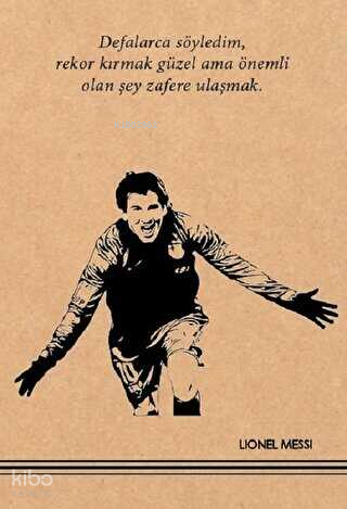 Lionel Messi Kraft Defter