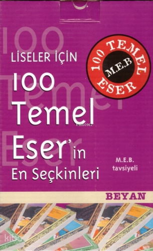 Liseler İçin 100 Temel Eser (5 Kitap) | Kolektif | Beyan Yayınları