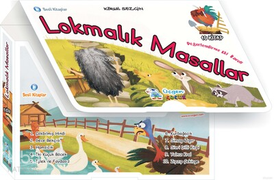 Lokmalık Masallar Serisi - 10 Kitap + Değerlendirme Eki Kutulu
